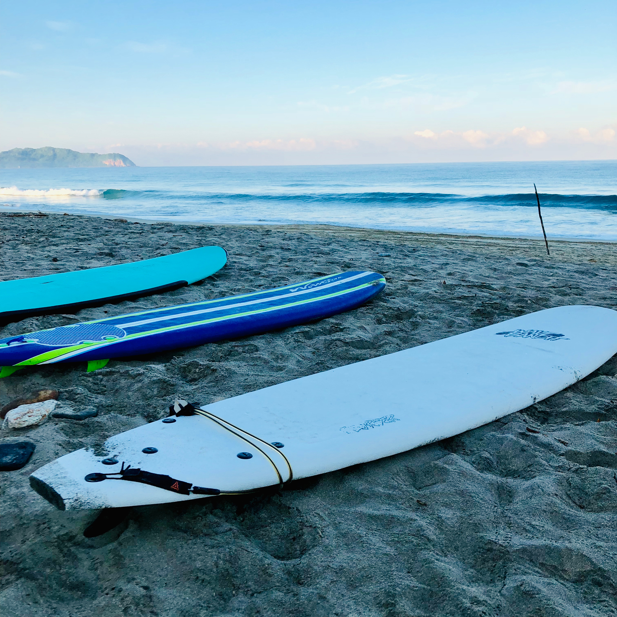 Surfboards on Sayulita beach