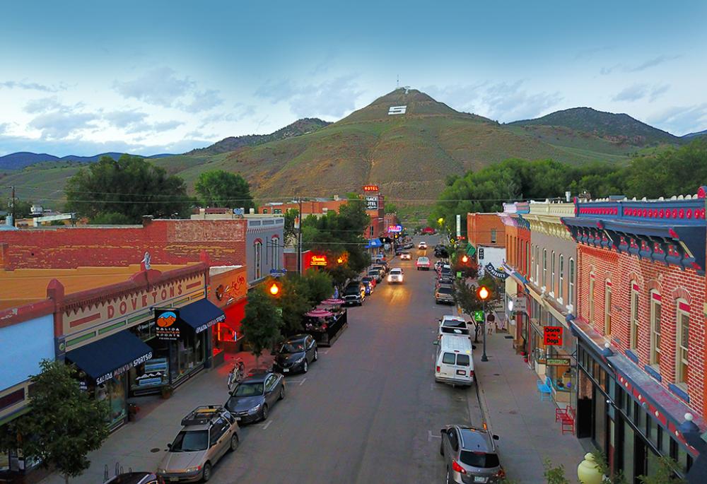 Downtown view of Salida