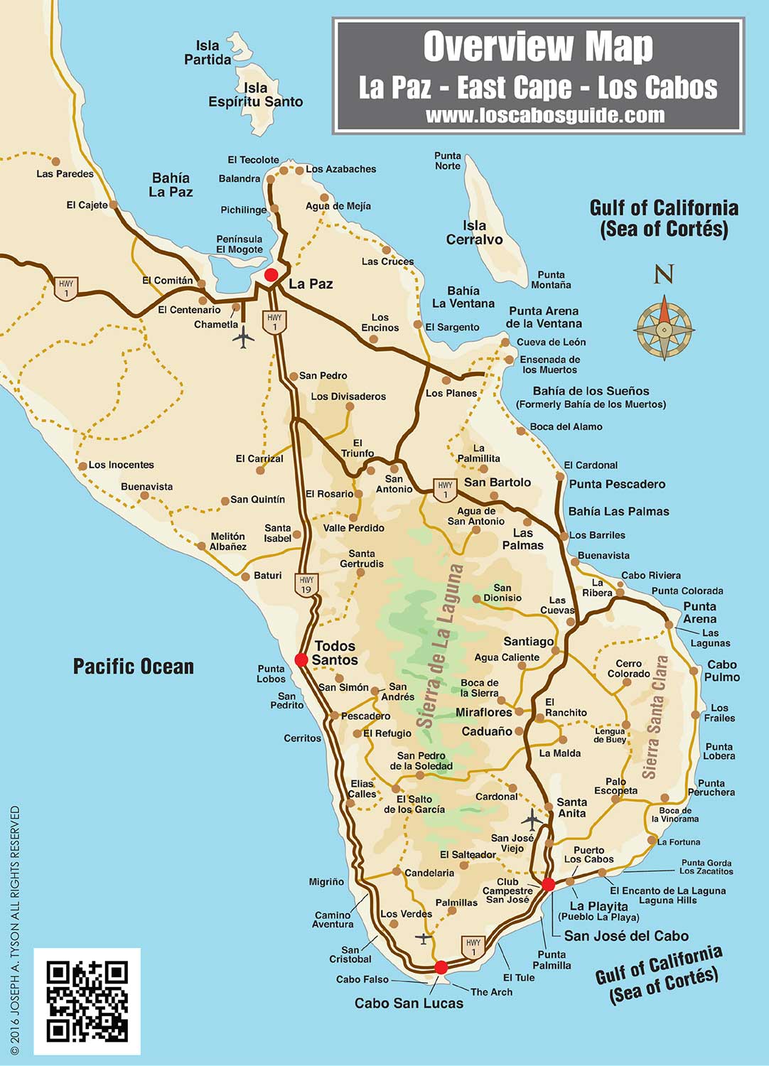 Baja California Sur trail routes